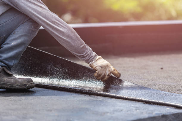 Professional Waterproofing technician working in Kechi, KS